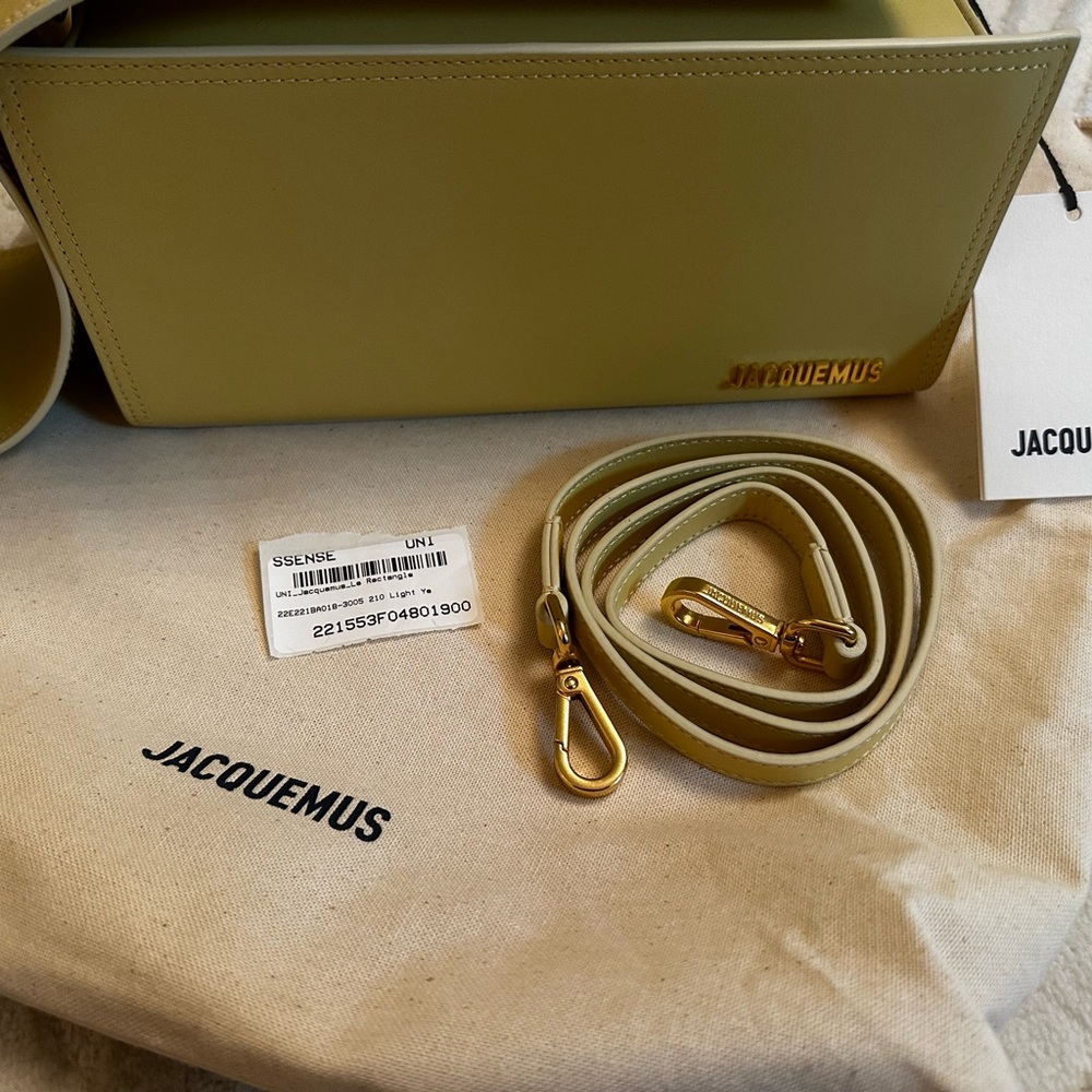 Jacquemus Yellow Crossbody Bag - Picture 5 of 11